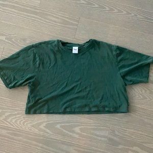 Aritzia t shirt crop top